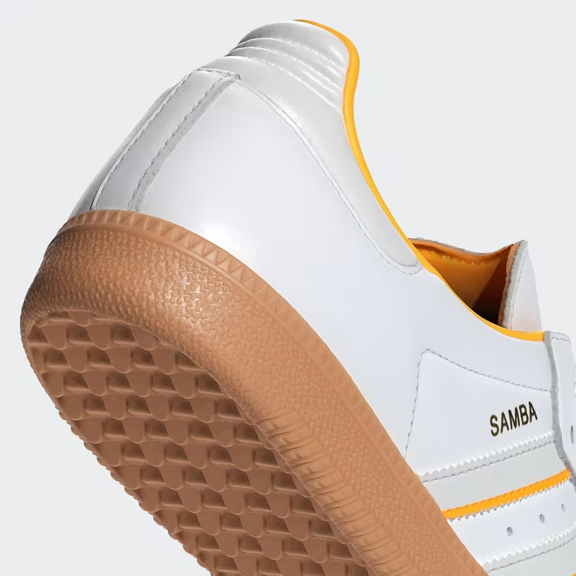 Giày Adidas Samba OG ‘White Crew Yellow’ ID1479 - Ảnh 6