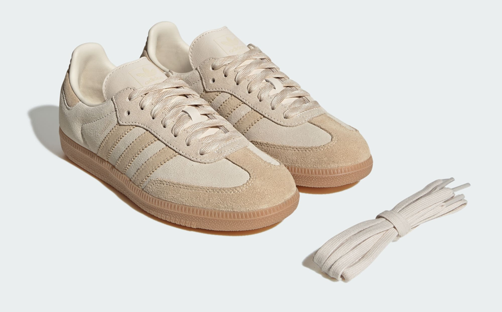 Giày Adidas Samba OG 'Cloud White' JR8873 - Ảnh 4