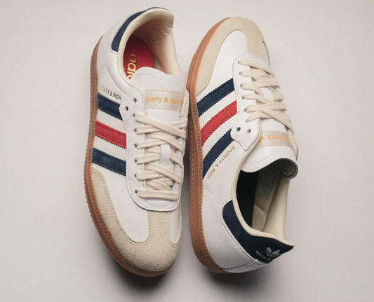 Giày Adidas Samba OG Sporty & Rich USA 'White' IH8338 - Ảnh 2
