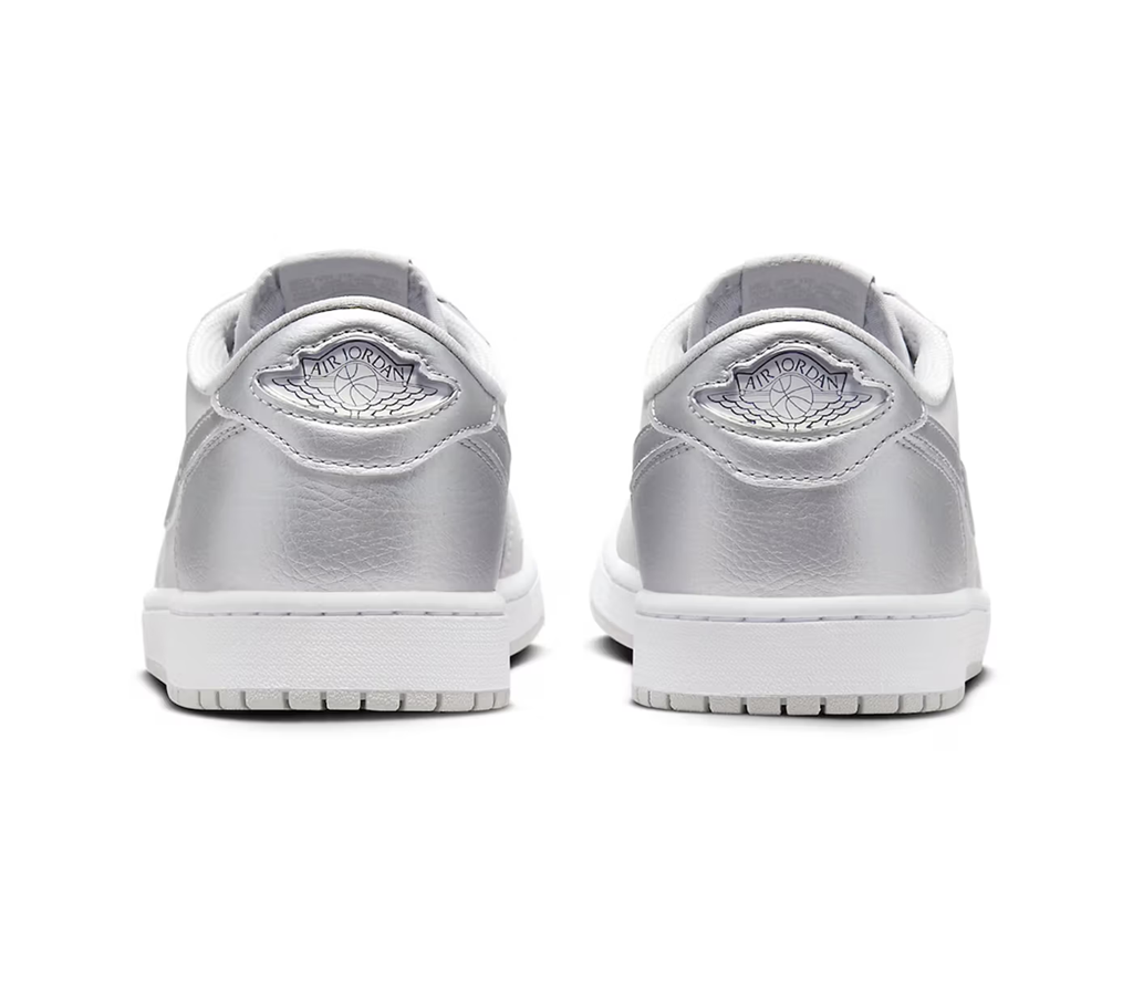 Giày Nike Air Jordan 1 Low OG 'Metallic Silver' CZ0790-002 - Ảnh 4