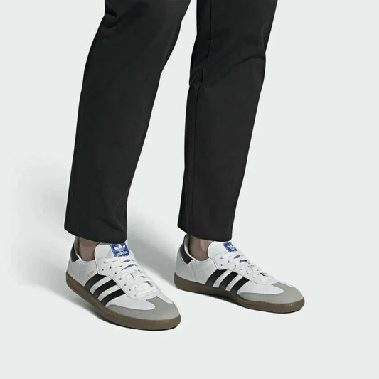 Giày Adidas Samba Vegan 'White Black' H01877 - Ảnh 2
