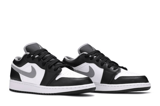 Giày Nike Air Jordan 1 Low GS 'Black Medium Grey' 553560-040 - Ảnh 2
