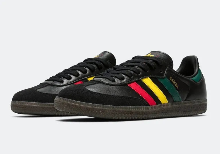 Giày Adidas Samba OG Rasta ‘Black’ IH3119 - Ảnh 7