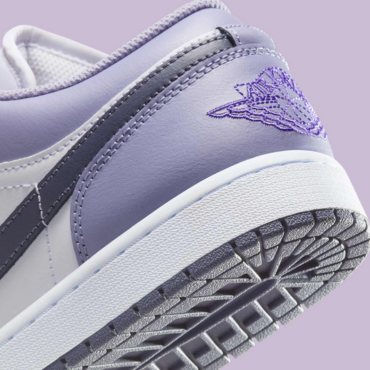 Giày Nike Air Jordan 1 Low ‘Purple White’ 553558-145 - Ảnh 2