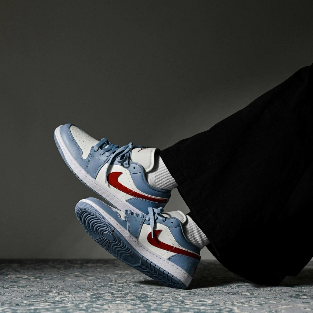 Giày Nike Air Jordan 1 Low ‘Blue Whisper’ DC0774-164 - Ảnh 8