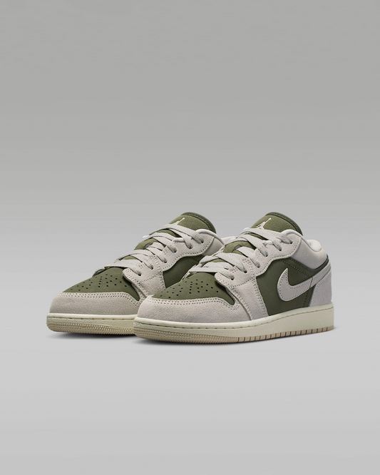 Giày Jordan 1 Low SE 'Medium Olive Sail' HV4396-201 - Ảnh 2