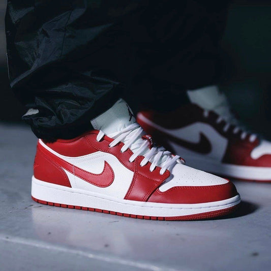 Giày Nike Air Jordan 1 Low Gym Red White 553558-611 - Ảnh 2