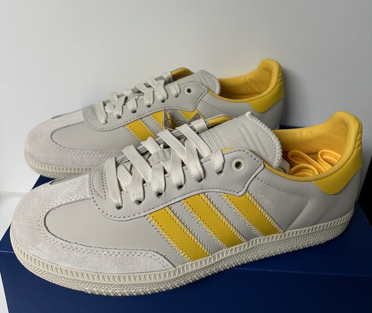 Giày Adidas Samba Humanrace 'Bold Gold' ID9068 - Ảnh 6