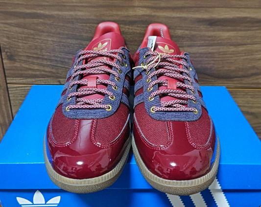 Giày Adidas x ALWAYTH Samba OG 'College Burgundy' IH5187 - Ảnh 2