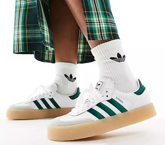 Giày Adidas Samba ‘White Green Gum’ ID0440 - Ảnh 2