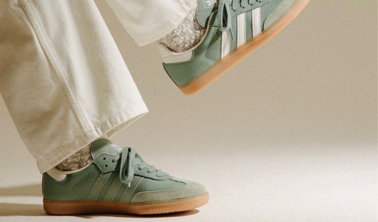 Giày Adidas Samba OG 'Silver Green' IE7011 - Ảnh 2