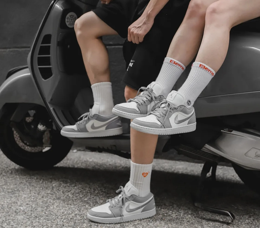 Giày Nike Air Jordan 1 Low SE Light 'Steel Grey' DV0426-012 - Ảnh 5