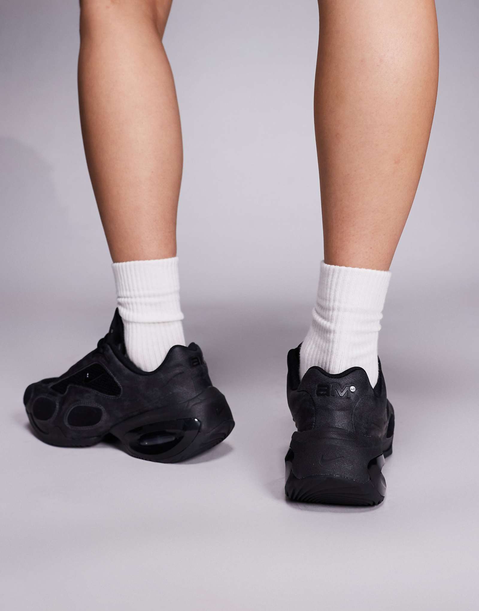 Nike Air Max Muse sneakers in dark gray and silver - ảnh 4