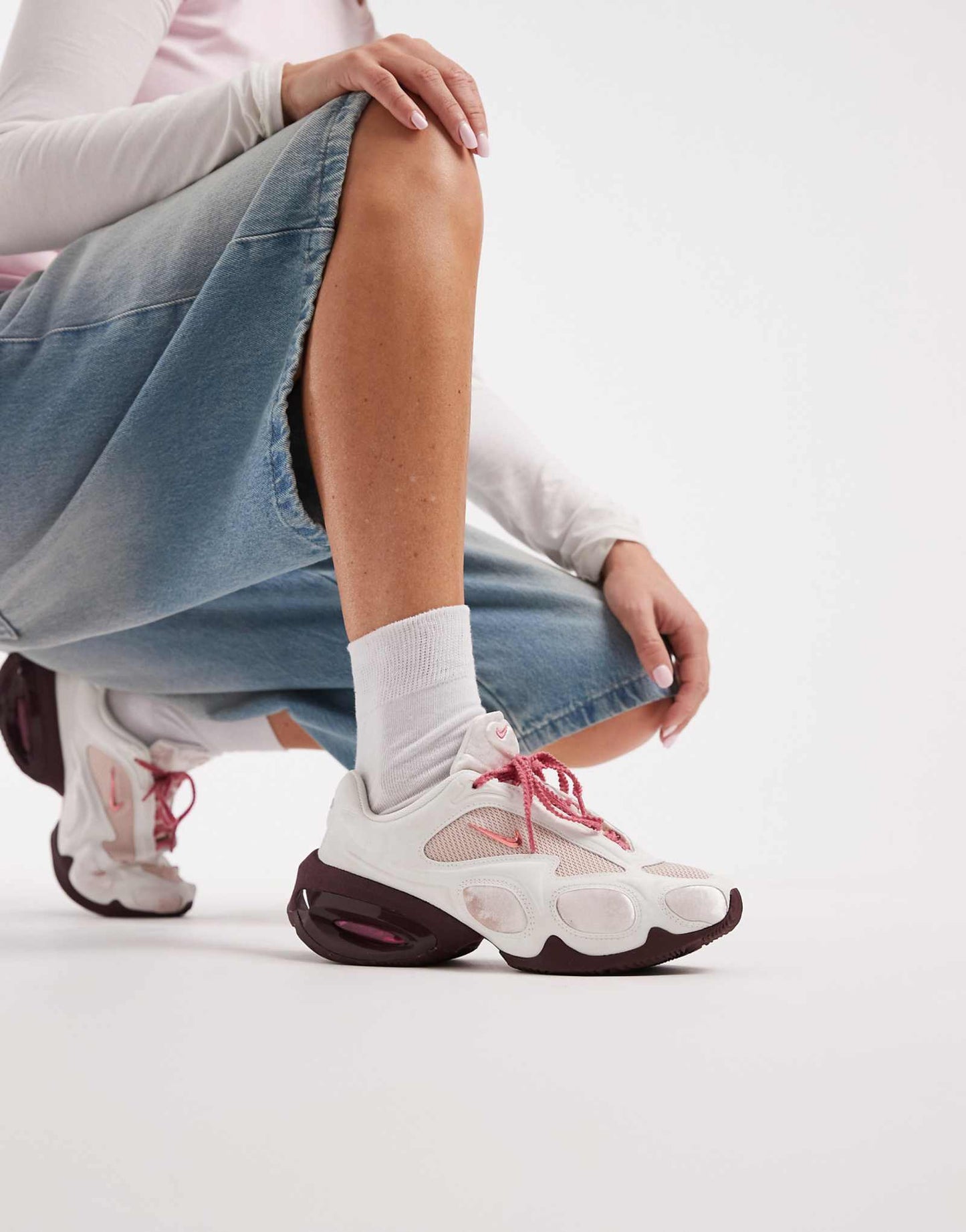 Nike Air Max Muse SE sneakers in pink and cream - ảnh 1
