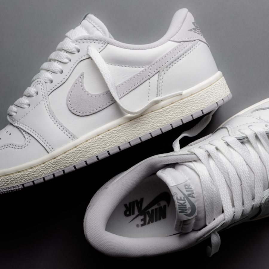 Giày Nike Air Jordan 1 Low 85 ‘Neutral Grey’ FB9933-100 - Ảnh 6