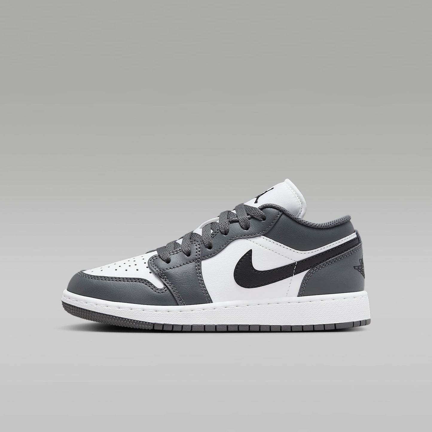 Air Jordan 1 Low White / Iron Grey / Black 553560-152 image 10