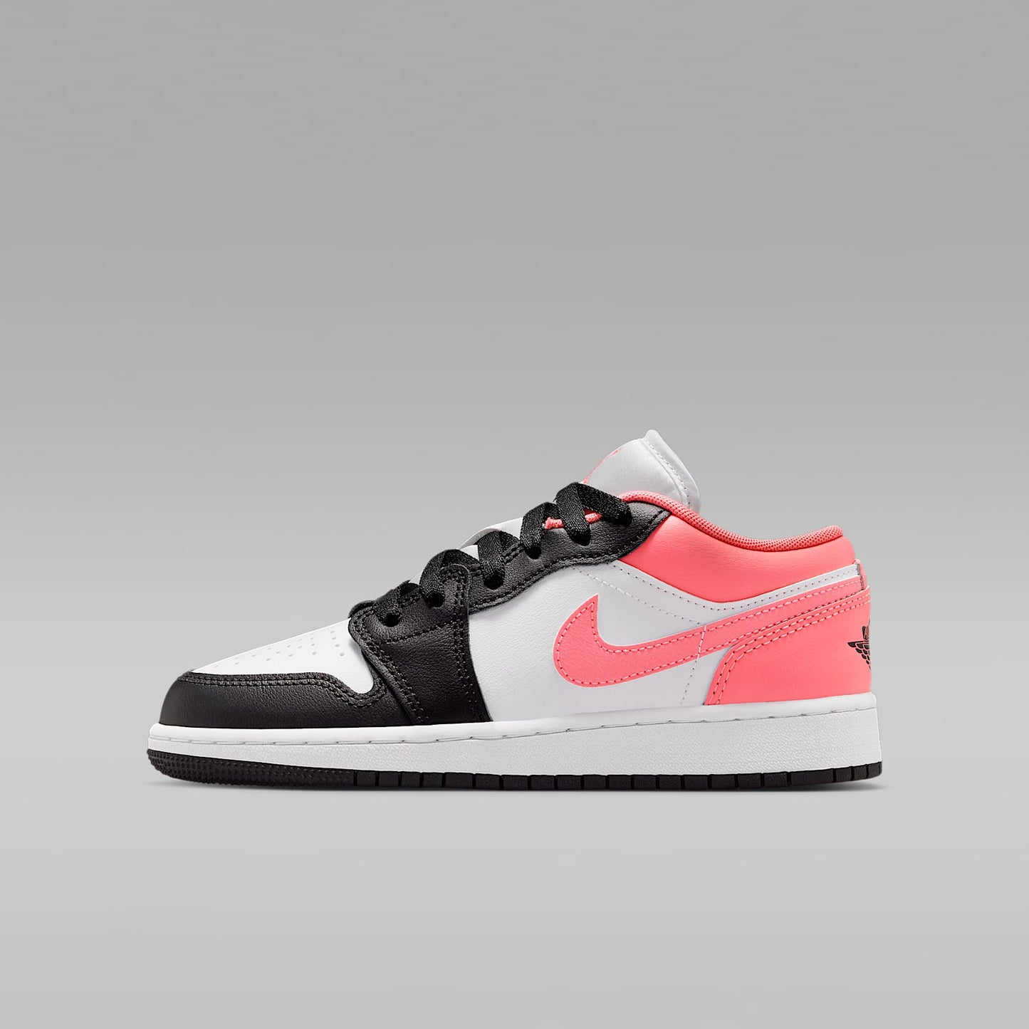 Air Jordan 1 Low White / Iron Grey / Black 553560-152 image 3
