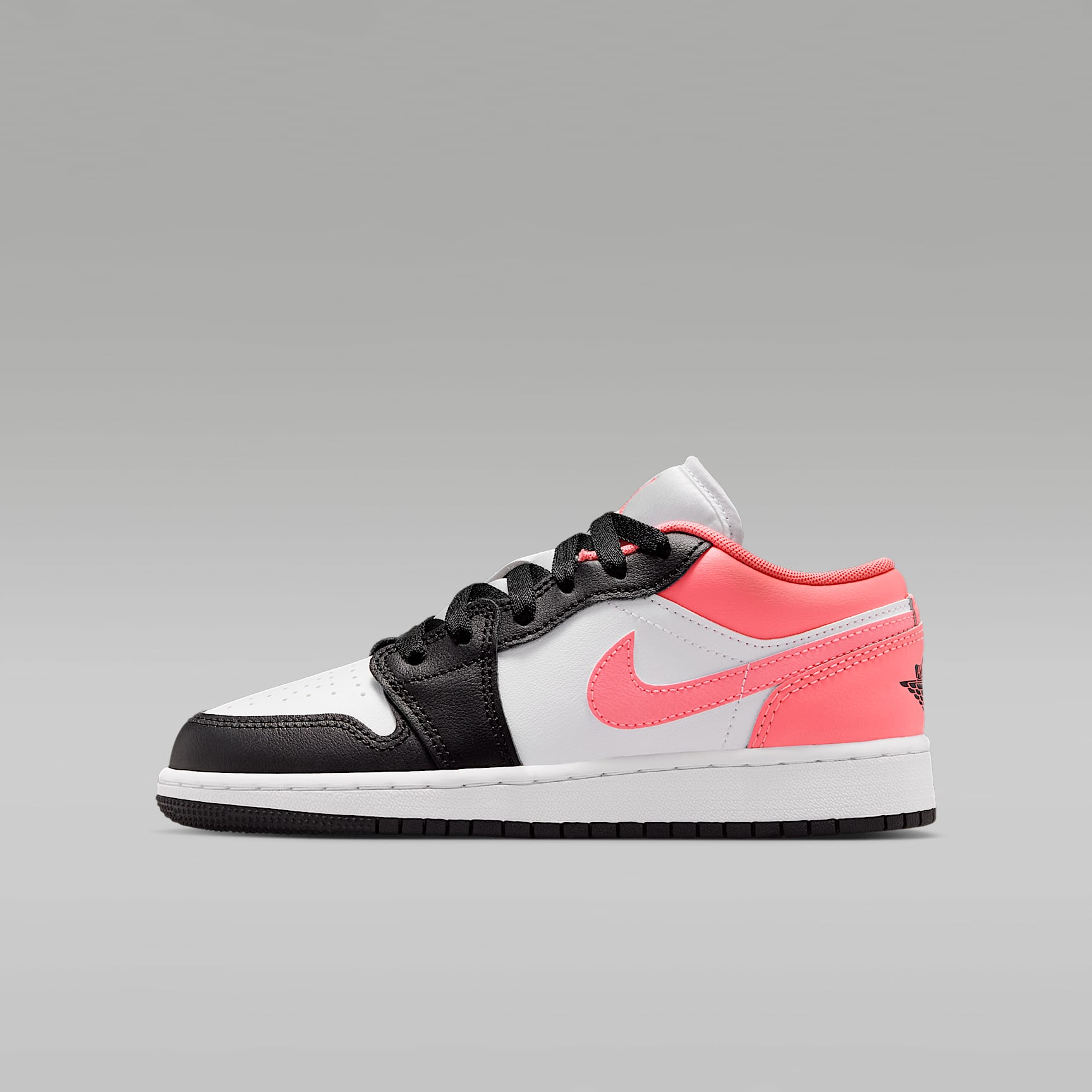 Air Jordan 1 Low White / Iron Grey / Black 553560-152 image 3