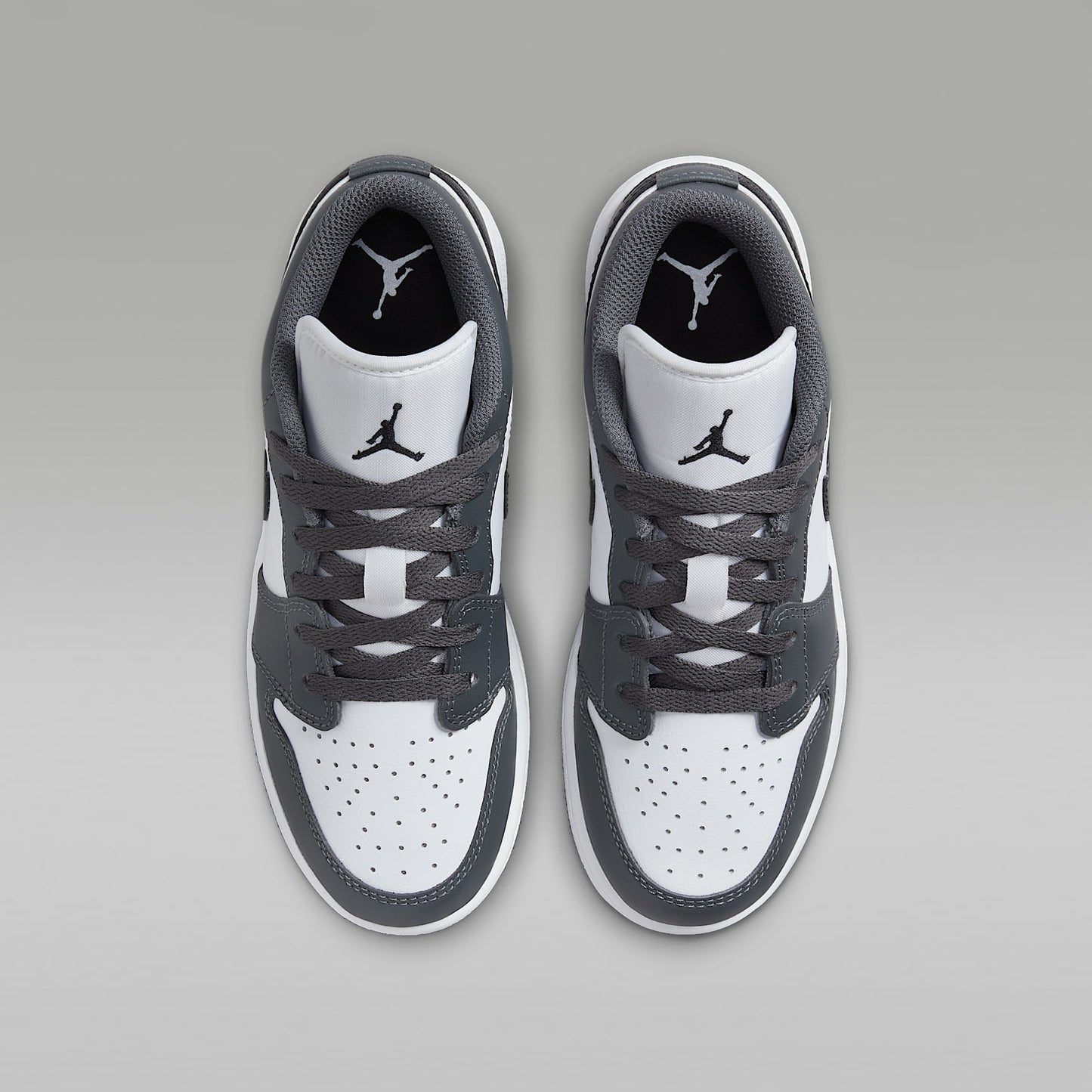 Air Jordan 1 Low White / Iron Grey / Black 553560-152 image 14