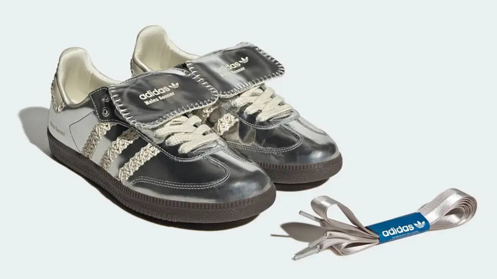 Giày Adidas Samba 'Wales Bonner Silver' IG8181 - Ảnh 2