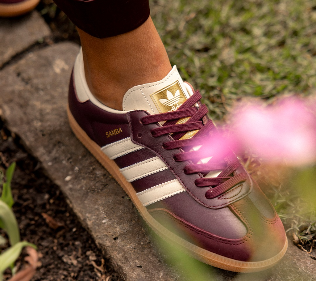 Giày Adidas Samba OG ‘Maroon’ ID0477 - Ảnh 3