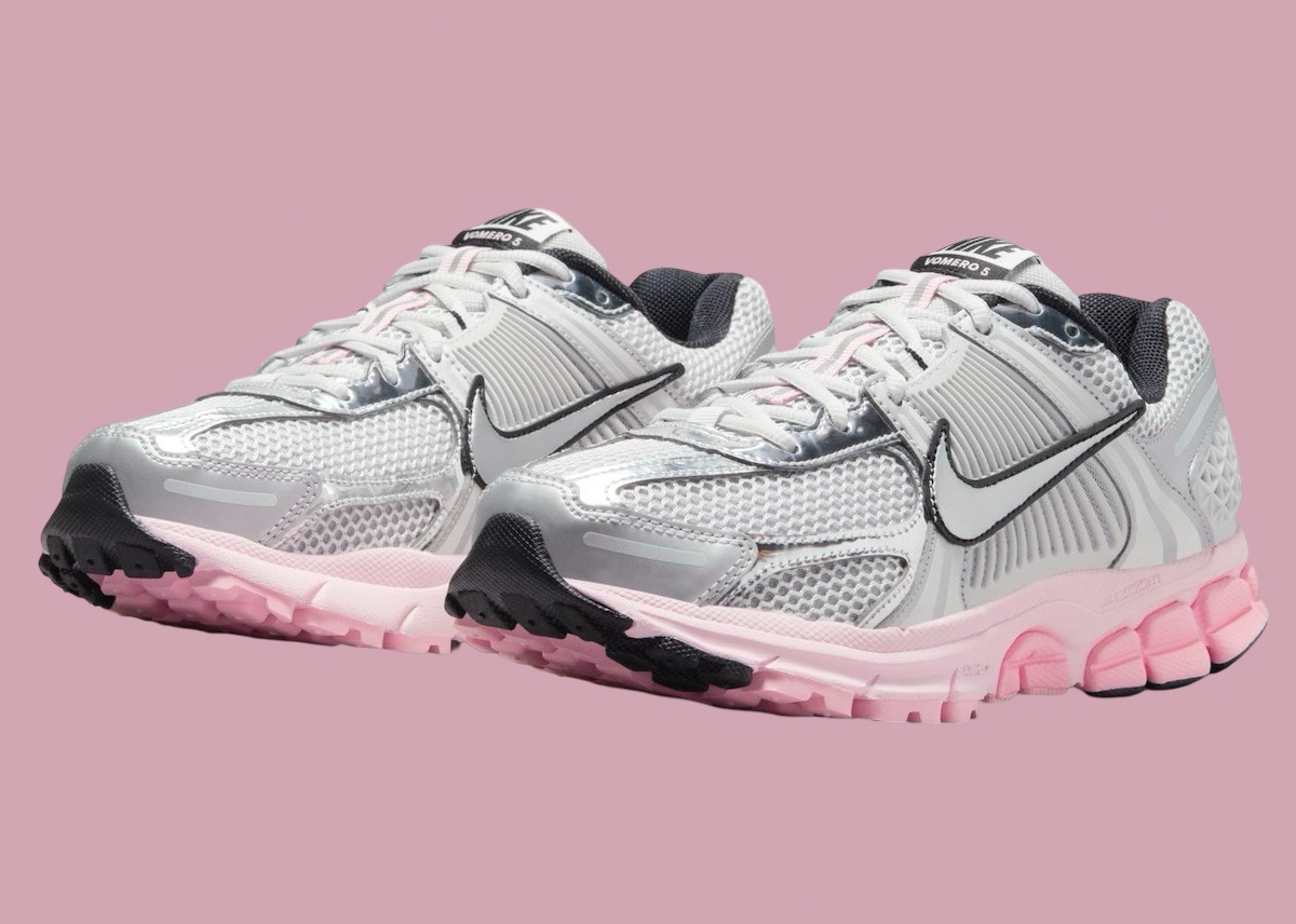 Giày Nike Zoom Vomero 5 ‘Photon Dust Pink Form’ HF1877-001 - ảnh 2 | 23TRK