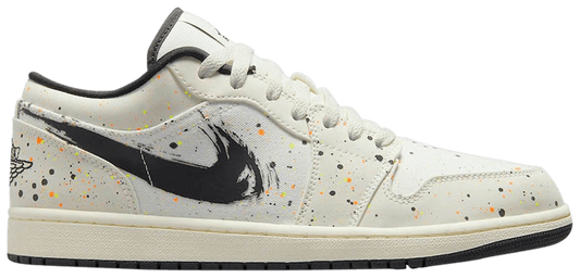 Giày Nike Air Jordan 1 Low ‘Brushstroke Swoosh Splatter’ DM3528-100 - 23trk.com