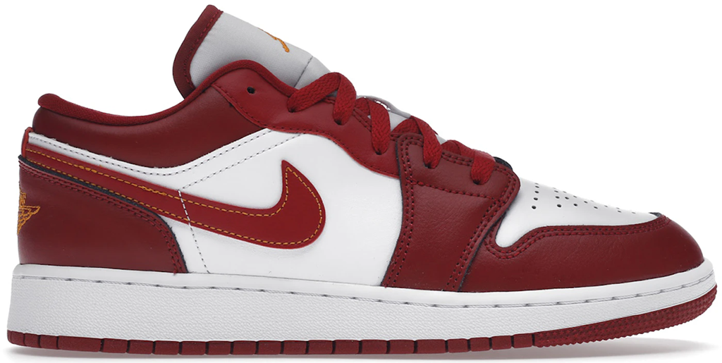 Giày Nike Jordan 1 Low Cardinal Red 553560-607 - 23trk.com