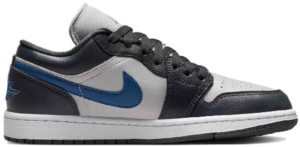 Giày Nike Air Jordan 1 Low ‘Anthracite Industrial Blue’ DC0774-040 - 23trk.com