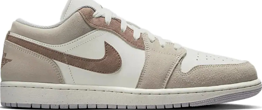 Giày Nike Air Jordan 1 Low ‘Light Bone’ HF1567-200 - 23trk.com