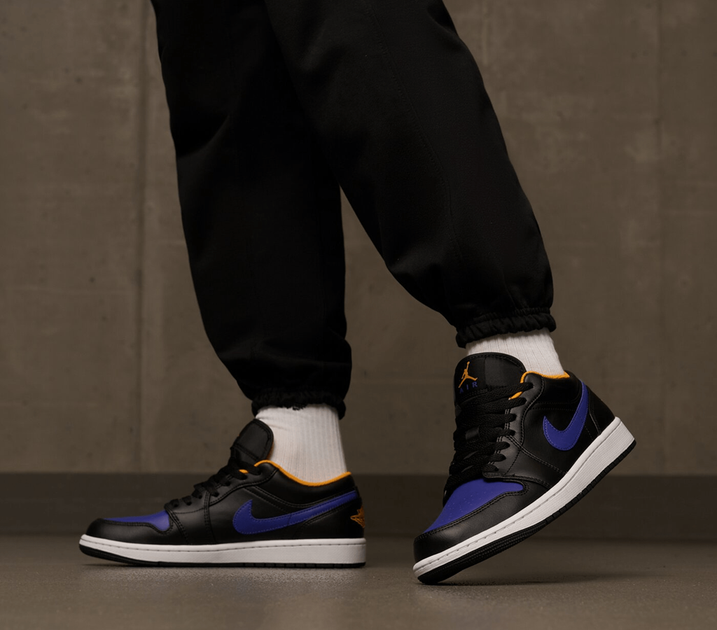 Giày Nike Air Jordan 1 Low 'Dark Concord' 553558-075 - Ảnh 2