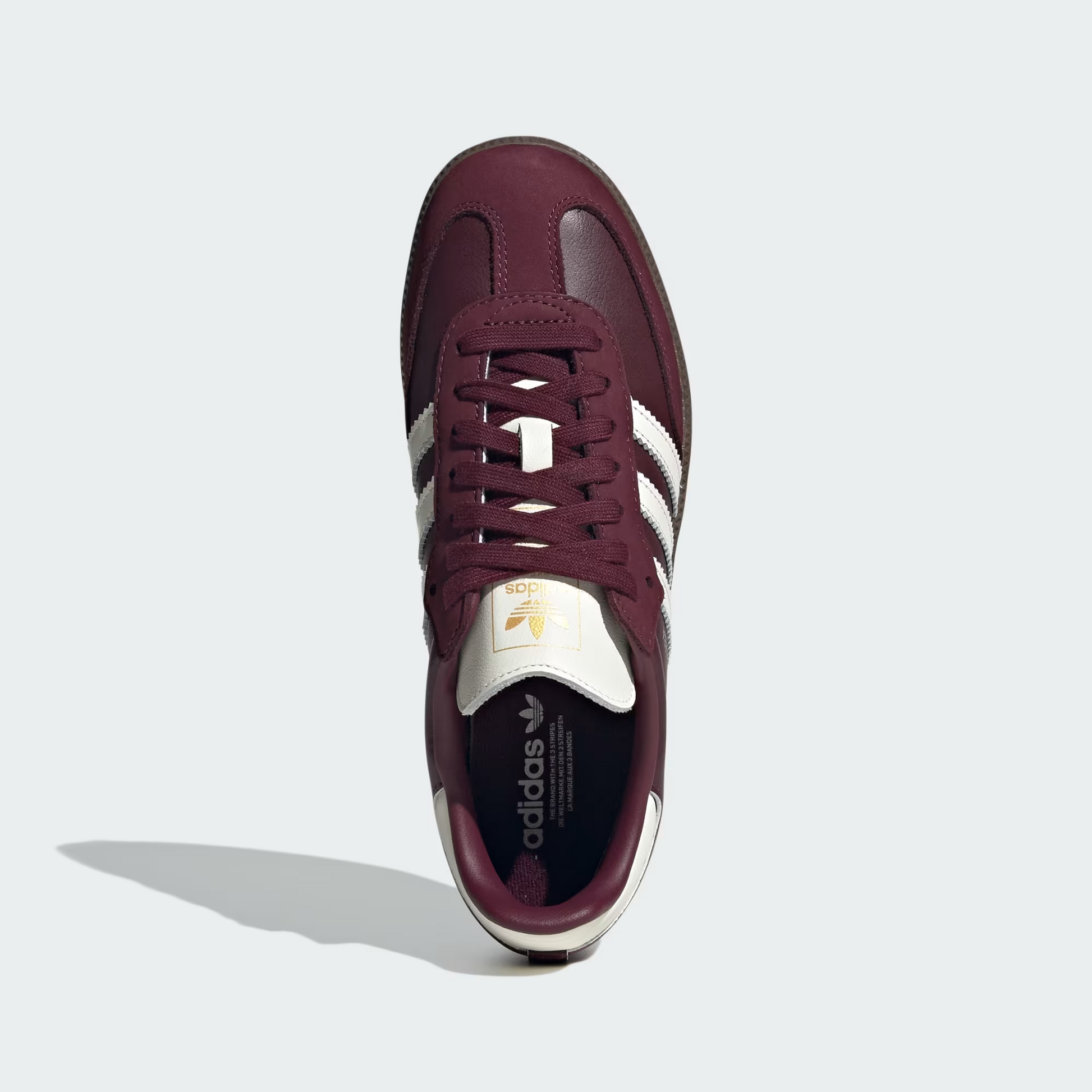 Giày Adidas Samba OG ‘Maroon Off White Gum’ JR8844 - Ảnh 2
