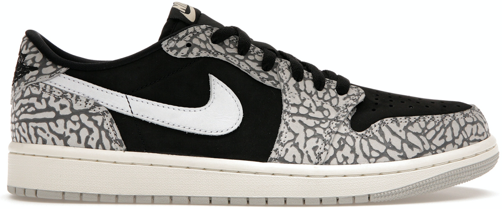 Giày Nike Air Jordan 1 Retro Low OG ‘Black Cement’ CZ0790-001 - 23trk.com