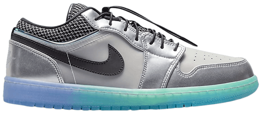 Giày Nike Wmns Air Jordan 1 Low SE ‘Metallic Silver Gradient’ DJ5199-109 - 23trk.com