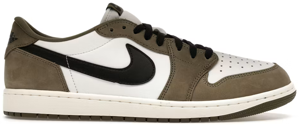 Giày Nike Air Jordan 1 Retro Low OG ‘Medium Olive’ HQ6998-200 - 23trk.com