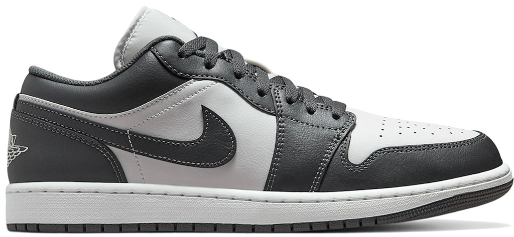Giày Air Jordan 1 Low ‘Grey White’ 553558-044 - 23trk.com
