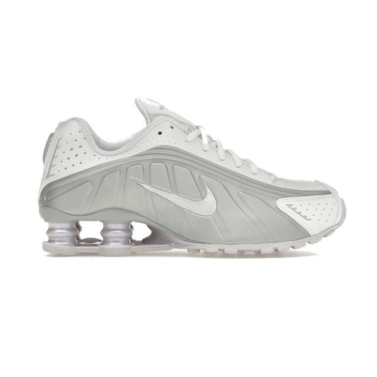 Nike Shox R4 White Metallic Platinum Barely Grape