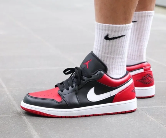 Giày Nike Air Jordan 1 Low 'Alternate Bred Toe' 553558-066 - Ảnh 2