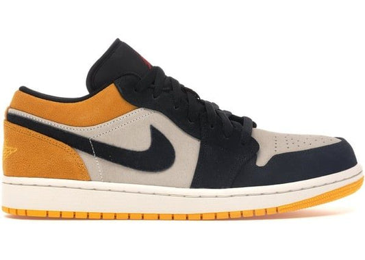 Giày Nike Air Jordan 1 Low Sail University Gold Black 553558-127 - 23trk.com
