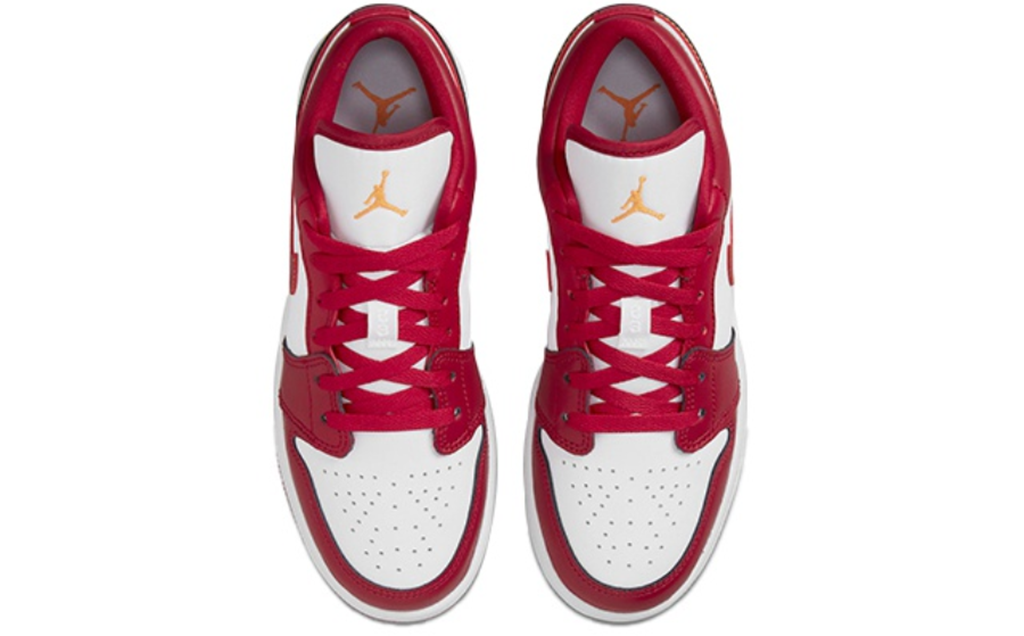 Giày Nike Air Jordan 1 Low 'Cardinal Red' 553558-607 - Ảnh 6
