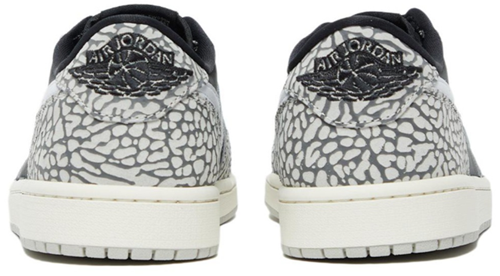 Giày Nike Air Jordan 1 Retro Low OG 'Black Cement' CZ0790-001 - Ảnh 4