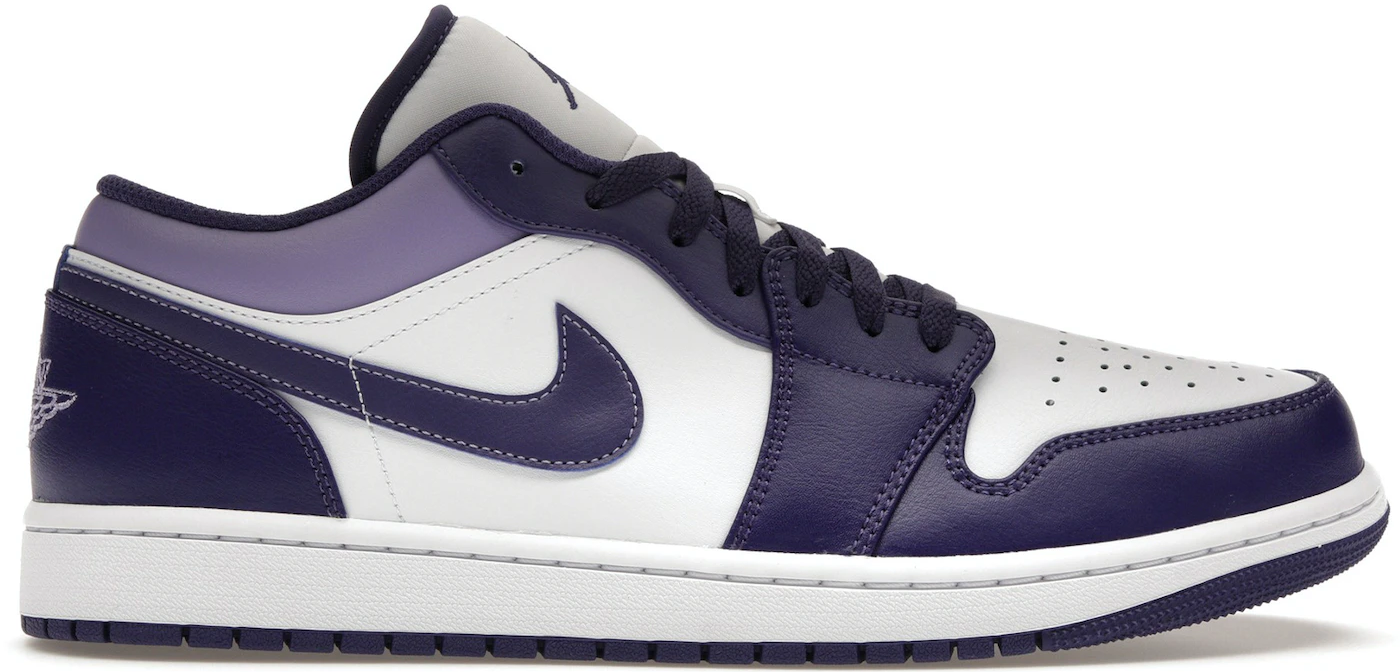 Giày Nike Air Jordan 1 Low “Purple” 553558-515 - 23trk.com