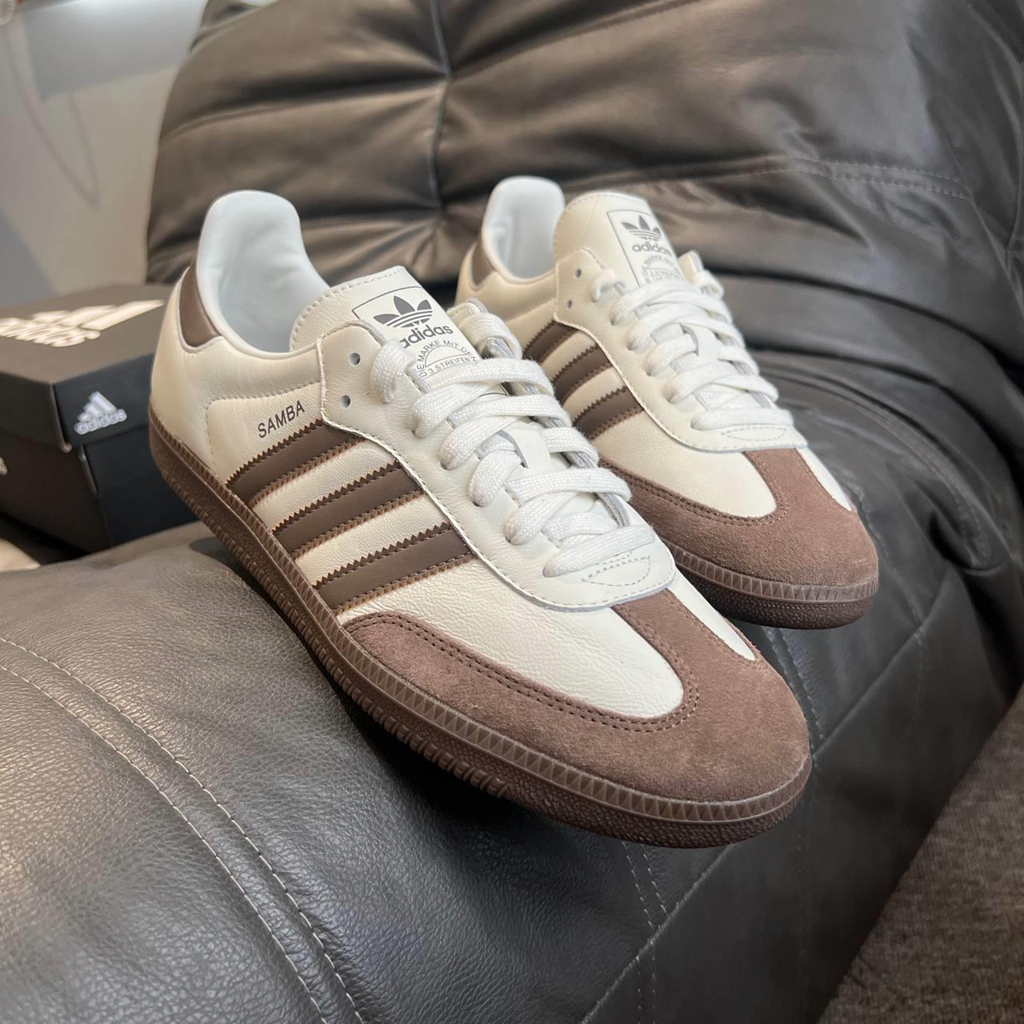 Giày Adidas Samba OG 'Off White Earth Strata' JI1991 - Ảnh 2