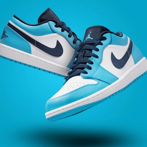 Giày Nike Air Jordan 1 Low 'UNC' 553558-144 - Ảnh 2