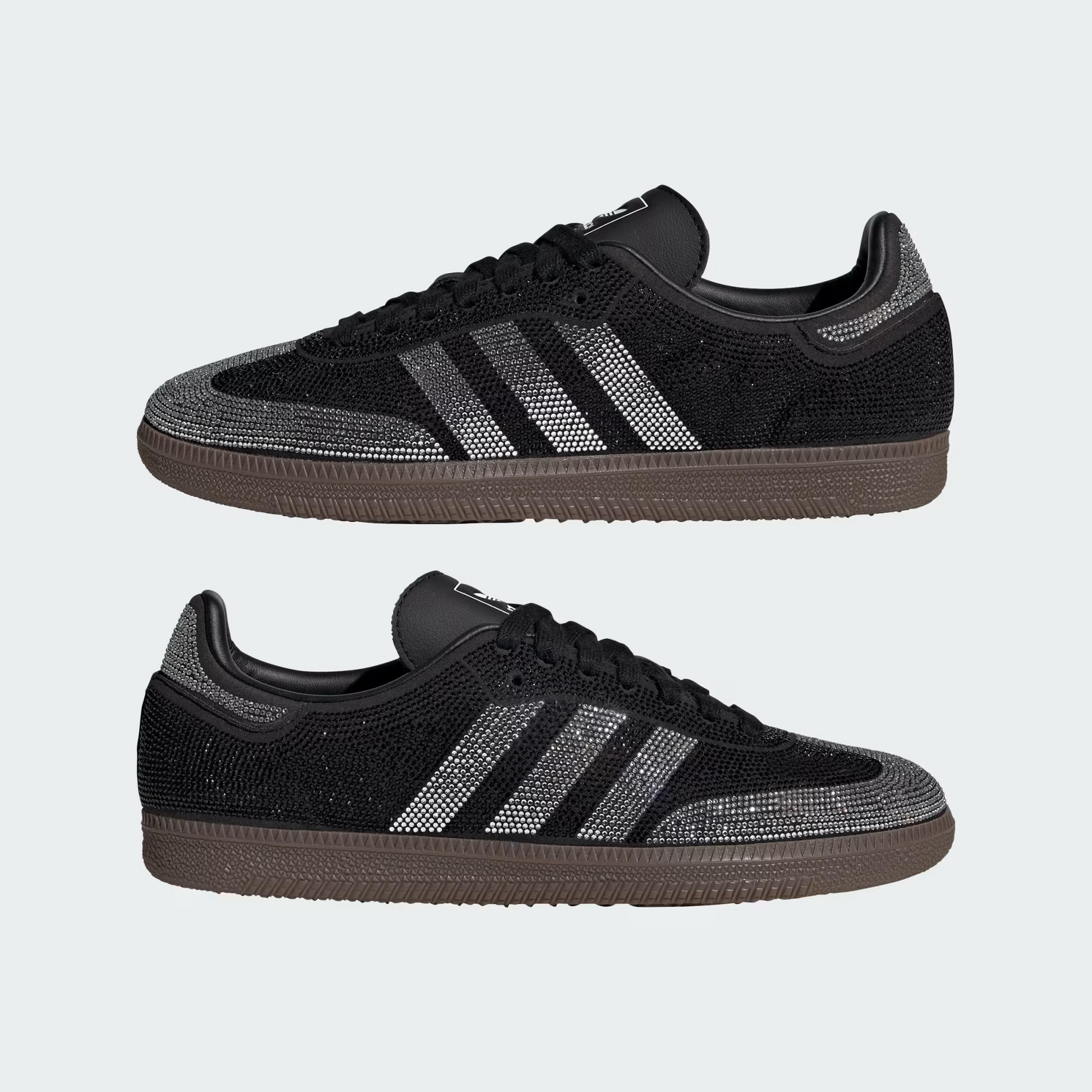 Giày Adidas Samba OG ‘Rhinestone Black Silver’ IH9052 - Ảnh 2