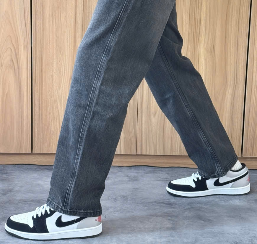 Giày Nike Air Jordan 1 Low SE ‘White Fire Red Black Silver’ HF3148-106 - Ảnh 6
