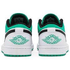 Giày Nike Air Jordan 1 Low 'White Lucky Green' 553558-129 - Ảnh 3