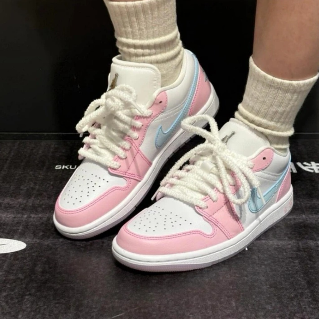 Giày Nike Air Jordan 1 Low 'Pink Foam' HM3706-141 - Ảnh 5