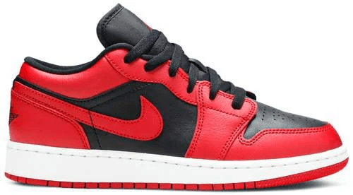 Giày Nike Air Jordan 1 Low GS ‘Reverse Bred’ 553560-606 - 23trk.com
