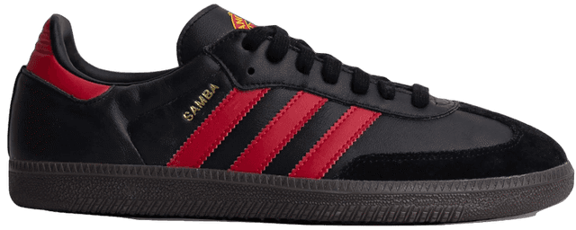 Giày Adidas Manchester United F.C. x adidas Samba ‘Black Red’ HQ7030 - 23trk.com